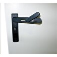 19" venkovní vodotěsný rozvaděč s krytím IP55, 17U, hloubka 450mm, 3-bodový zámek, šedý