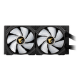 GIGABYTE vodní chladič AORUS WATERFORCE X 280, 140mm ARGB, LCD displej