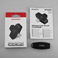 AXAGON CRE-SM5, USB externí PocketReader čtečka kontaktních karet ID card (eObčanka)