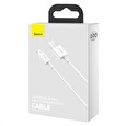 Baseus Superior Series rychlonabíjecí kabel USB/Lightning 2.4A 1m bílá