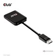 Club3D hub MST (Multi Stream Transport) DisplayPort 1.4 na 2xHDMI Dual Monitor 4K60Hz (M/F)