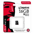 Kingston 16GB microSDHC Industrial C10 A1 pSLC Card Single Pack