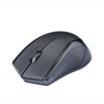 Myš C-TECH WLM-07, černá, bezdrátová, 1200DPI, 3 tlačítka, USB nano receiver