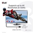 Club3D HDMI kabel, 4K120Hz 8K60Hz 48Gbps M/M 5m/16.4ft