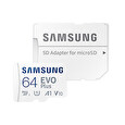 Samsung micro SDXC 64GB EVO Plus + SD adaptér