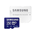 Samsung micro SDXC 256GB PRO Plus + SD adaptér