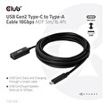 Club3D adaptér USB-C na USB-A, 10Gbps, 5m, M/F