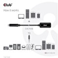 Club3D adaptér USB-C na USB-A, 10Gbps, 5m, M/F