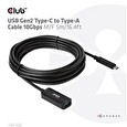 Club3D adaptér USB-C na USB-A, 10Gbps, 5m, M/F