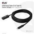 Club3D adaptér USB-C na USB-A, 10Gbps, 5m, M/F