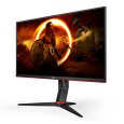 AOC MT VA LCD WLED 23,8" 24G2SU/BK - VA panel, 1920x1080, 165Hz, 2xHDMI, DP, USB 3.1, pivot, repro