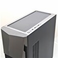 Eurocase case ML G Stylus, 2xUSB2.0, 1xUSB3.0, audio, bez zdroje, průhledná bočnice, černá