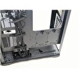 Eurocase case ML G Stylus, 2xUSB2.0, 1xUSB3.0, audio, bez zdroje, průhledná bočnice, černá