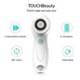 TOUCHBeauty 0759A Čistící kartáč na pleť 3v1 růžový