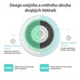 TOUCHBeauty 0759A Čistící kartáč na pleť 3v1 růžový