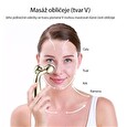 TOUCHBeauty 1613A Masážní váleček na obličej zlatý
