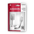 Axagon RUCM-AFAC kabelová redukce USB-C male <-> USB-A female, 20cm, USB 3.2 Gen 1, 3A, ALU