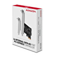 AXAGON PCES-SA2N, PCIe řadič - 2x interní SATA 6G port, ASM1061, SP & LP