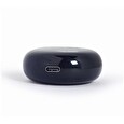 Gembird sluchátka FitEar-X200B, Bluetooth, TWS, černá