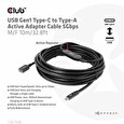 Club3D Kabel USB-C na USB-A, 5 Gbps (M/F), 10m