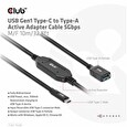 Club3D Kabel USB-C na USB-A, 5 Gbps (M/F), 10m
