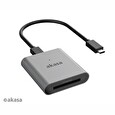 Akasa čtečka karet AK-CR-11BK (CFexpress), externí, USB 3.2 Type-C