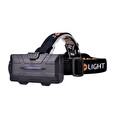 Solight LED čelová nabíjecí svítilna, 550lm, Li-Ion, USB