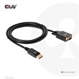 Club3D kabel DP na VGA, M/M, 2m