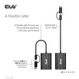 Club3D adaptér USB Gen1 Type-C/-A to Dual HDMI (4K/30Hz) / VGA (1080/60Hz)