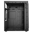 1stCOOL skříň MONSTER, middle tower, AU, USB 3.0, bez zdroje, sRGB fan, průhledná bočnice, černá
