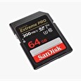 SanDisk SDXC karta 64GB Extreme PRO (200 MB/s Class 10, UHS-I U3 V30)