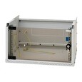 Triton 19" jednodílný rozvaděč 9U/400mm, černý, rozložený flatpack