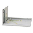 Triton 19" jednodílný rozvaděč 9U/400mm, černý, rozložený flatpack