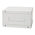Triton 19" jednodílný rozvaděč 9U/400mm, černý, rozložený flatpack