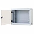 Triton 19" jednodílný rozvaděč 9U/400mm, odnímatelné boční kryty, černý
