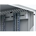 Triton 19" jednodílný rozvaděč 9U/400mm, odnímatelné boční kryty, černý
