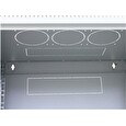 Triton 19" jednodílný rozvaděč 9U/400mm, odnímatelné boční kryty, černý