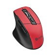 Myš C-TECH Ergo WM-05, 1600DPI, 6 tlačítek, USB, bordo