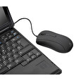 Targus - Myš - optický - 3 tlačítka - kabelové - USB - černá