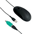 Targus - Myš - optický - 3 tlačítka - kabelové - USB - černá