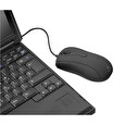 Targus - Myš - optický - 3 tlačítka - kabelové - USB - černá