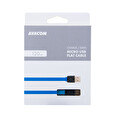 Kabel AVACOM MIC-120B USB - Micro USB, 120cm, modrá