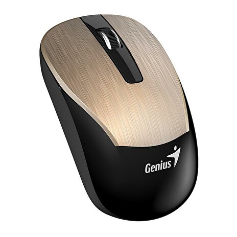 Genius optical wireless mouse ECO-8015, Gold