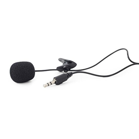 Gembird stolní mikrofon 3,5 mm ,klip, černý