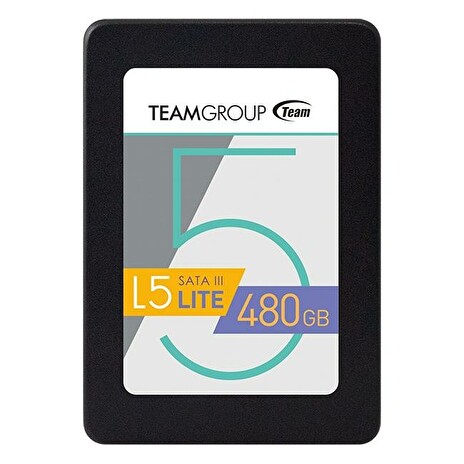 Team Group SSD L5 LITE 480GB 2.5'', SATA III 6GB/s, 530/420 MB/s