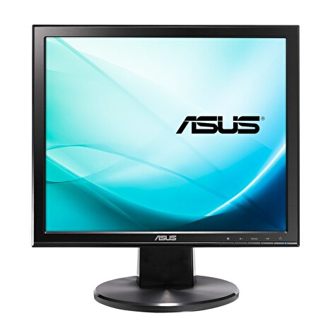 ASUS VB199T - monitor, TN LED, 19", 1280x1024, 5ms, 50 mil.: 1, 250 cd/m2, VGA, DVI, repro, černý