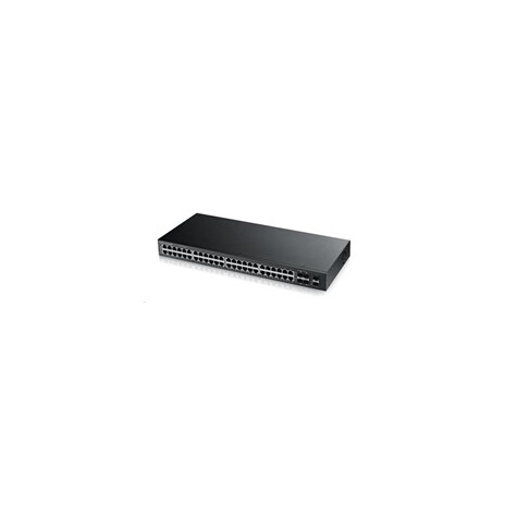 Zyxel GS1920-48v2 50-port Gigabit WebManaged Switch, 44x gigabit RJ45, 4x gigabit RJ45/SFP, 2x SFP