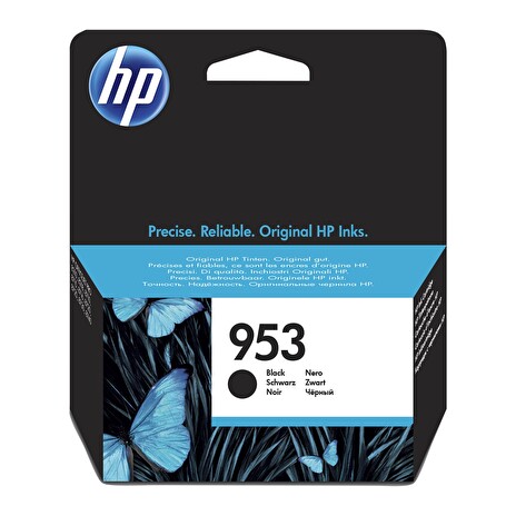Cartridge HP 953 black | 1000 str | HP OfficeJet Pro 8210 / 8218 / 8710 / 8715 /