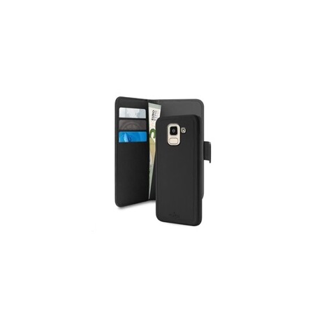 Puro flipové pouzdro s přihrádkou na kartu pro Samsung Galaxy J6 Black