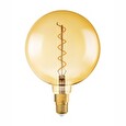 OSRAM LED Filament-twist Vintage 1906 Globe 200 230V 5W E27 noDIM A Sklo čiré GOLD 300lm 2000K 15000h (krabička 1ks)